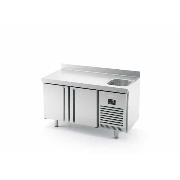 Mesa fría con fregadero Infrico BMPPF-1500
